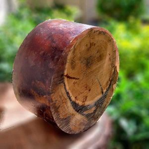 بلوک چوب رزین قبل از تراش