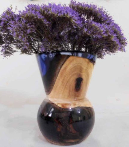گلدان خراطی شده جوب رزین