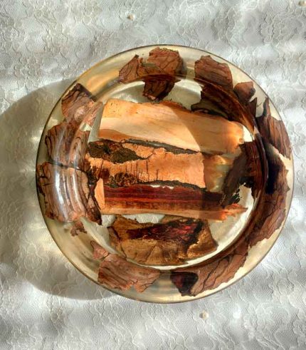 ظرف میوه خوری خاص چوب رزینی